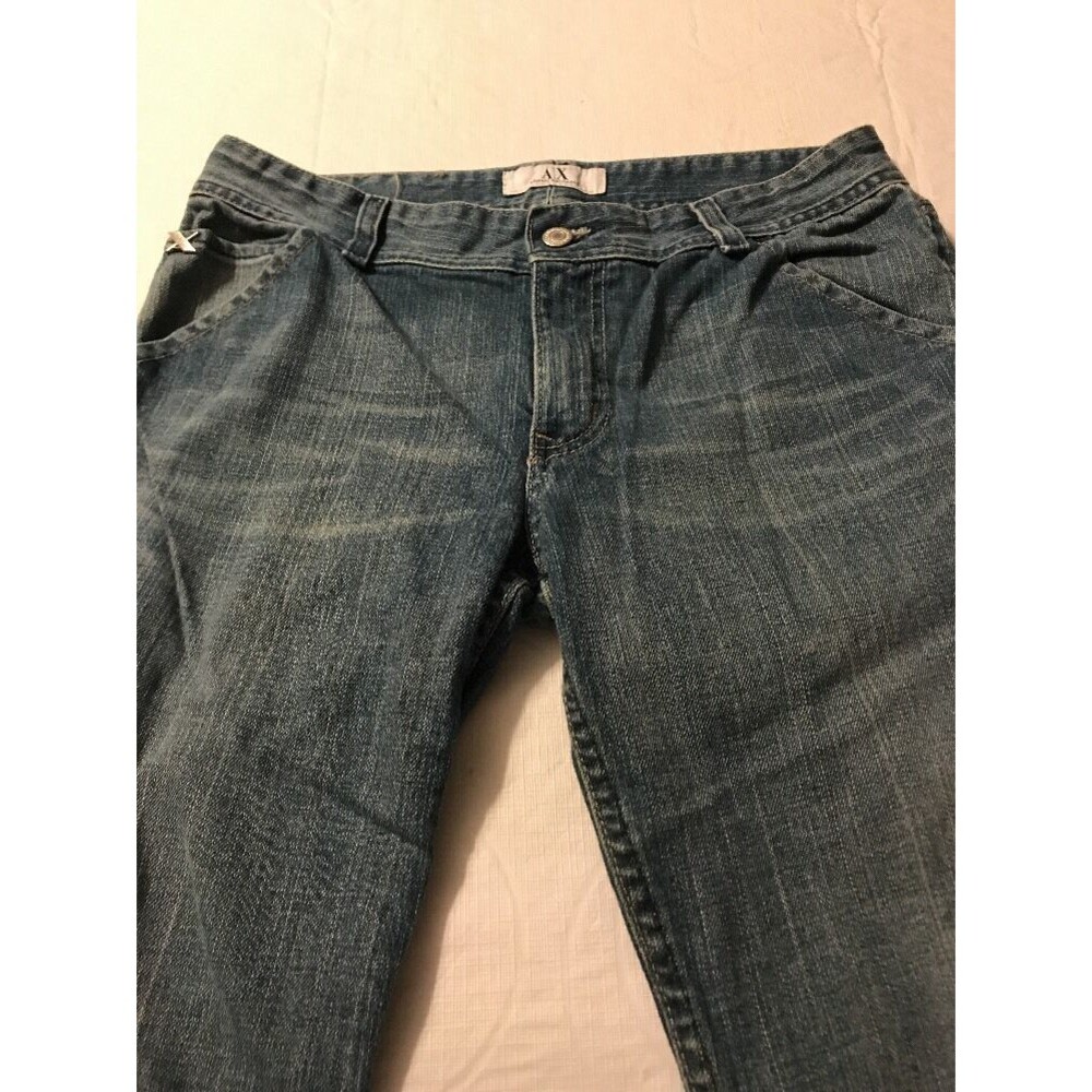 A/X Armani Exchange Women's Trouser Jeans J24 Boot Cut Size 6 X 34